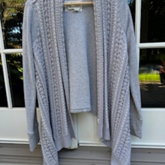 Anthropologie Saturday/Sunday Grey Modern Cardigan - Picture 1 of 4